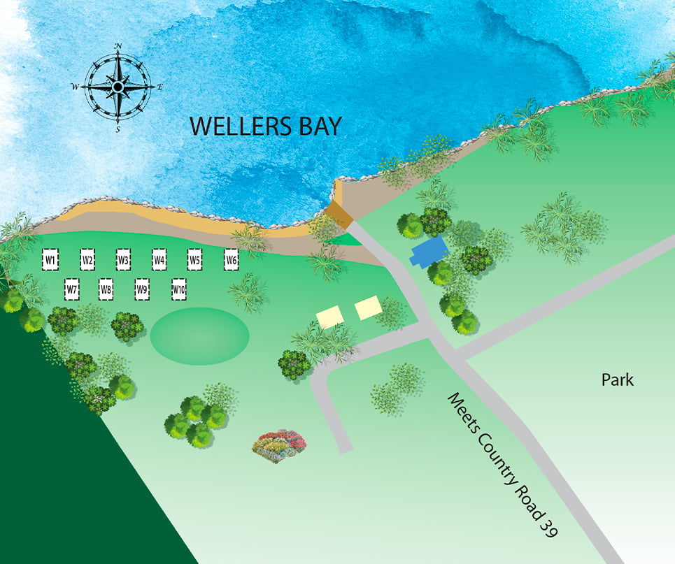 Willow Cove Site Map